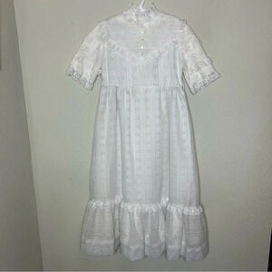 Vintage Dorissa of Miami Girls Size 7 Long Dress Pristine Condition